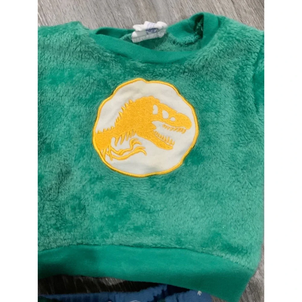 Universal Studios Baby Boys Jurassic Park‎ 2 pc Sweat Pants Set Size 0-3M